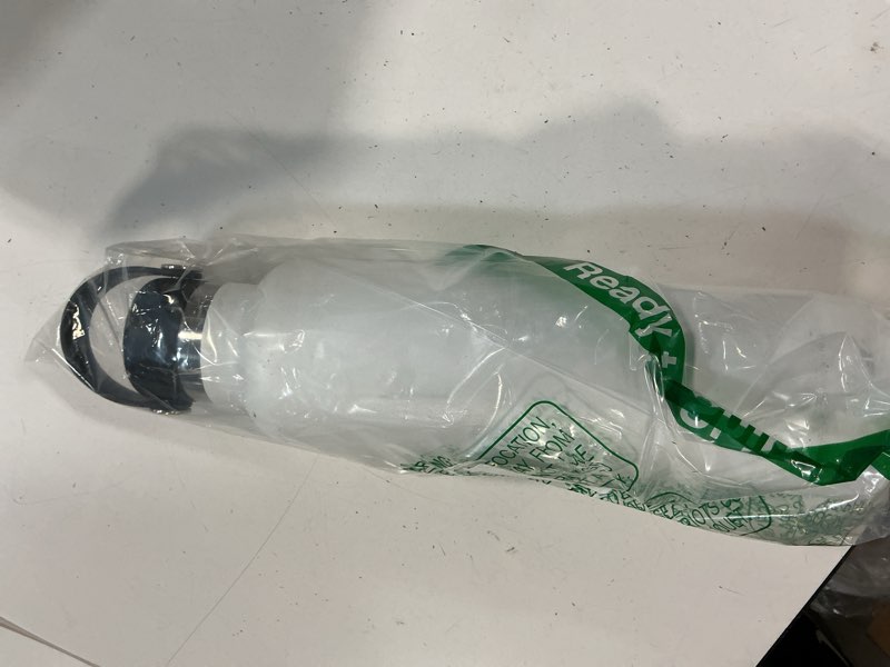 Condition photo showing As Is for hydro flask water bottle - insulated stainless steel - non spill, leakproof in 24 oz white
