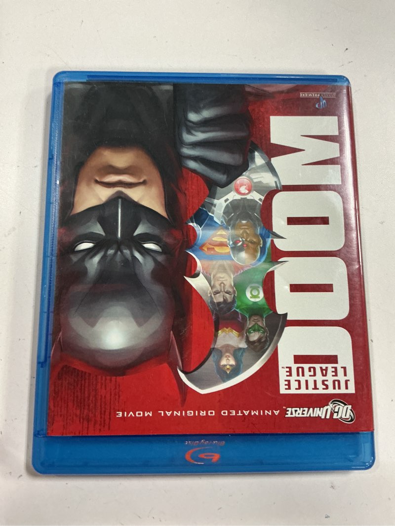 Condition photo showing New/Like New for Justice League: Doom [Blu-ray]