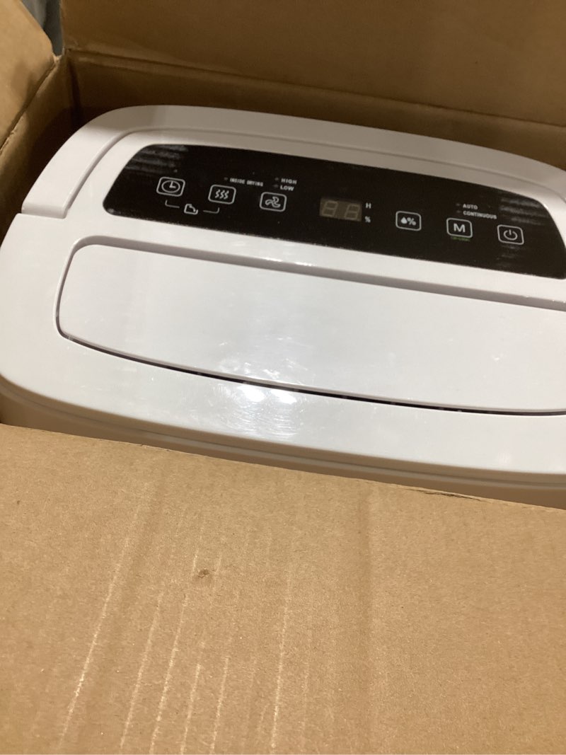 Condition photo showing Good Condition for Waykar 150 Pints 7,000 Sq. Ft Energy Star Dehumidifier with Pump for Commercial and Industrial Large Room, Basement, Home, Storage, Warehouse with Drain Hose and Water Tank 150 Pints with Pump 7000 Sq. Ft