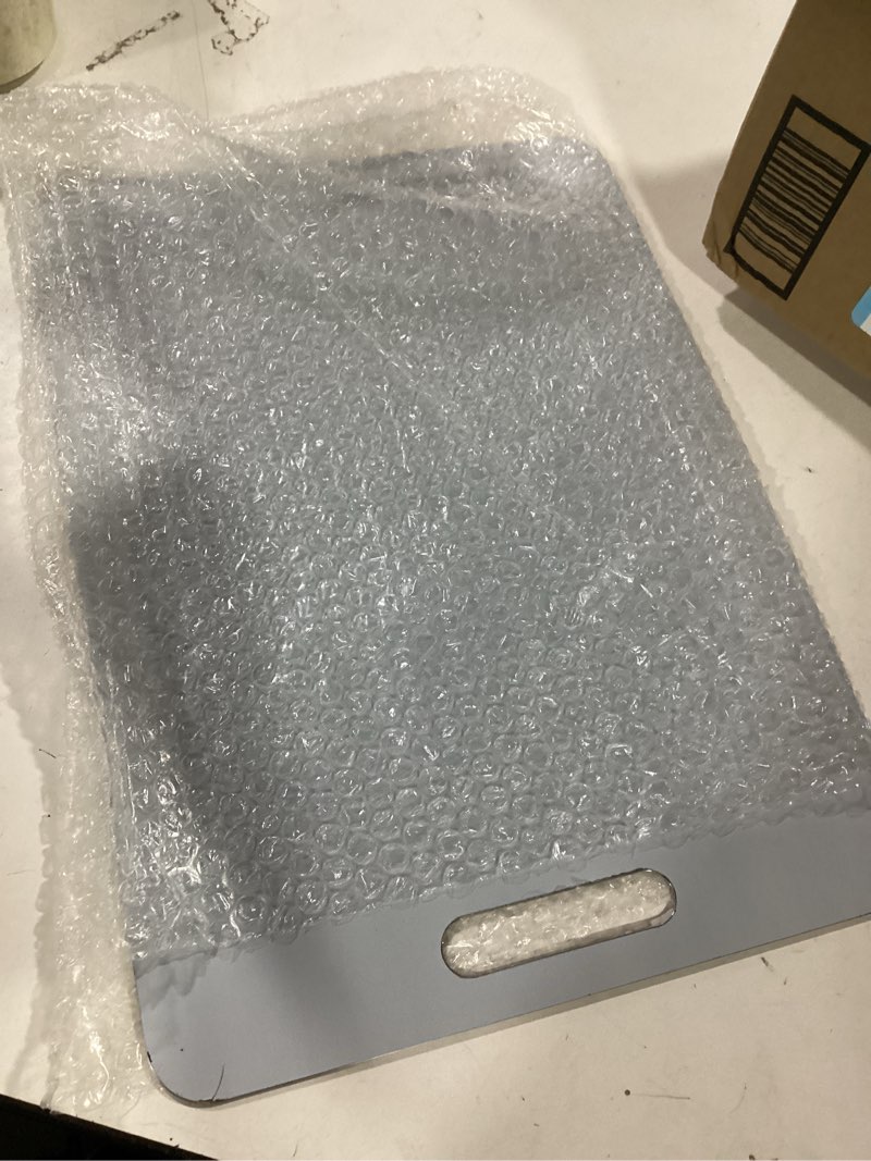 Condition photo showing New/Like New for titanium cutting board - 2025 new upgrade 100% pure titanium cutting boards for kitchen double sided non toxic titanware cutting board,hygiene durable dishwasher safe chopping board (14"l x 10"w)