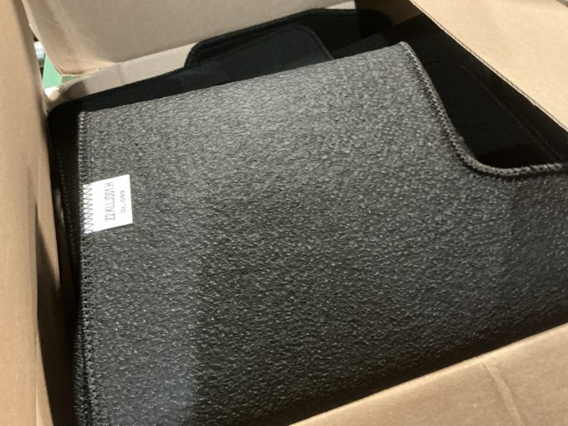 Condition photo showing Good Condition for gxarts 3 pcs front and rear velour replacement floor mats carpet black compatible with toyota corolla 2009 2010 2011 2012 2013 fit for toyota corolla 2009-2013