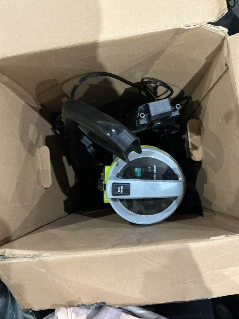 Condition photo showing As Is for bissell 2252 cleanview swivel upright bagless vacuum with swivel steering, powerful pet hair pick up, specialized pet tools, large capacity dirt tank, easy empty green