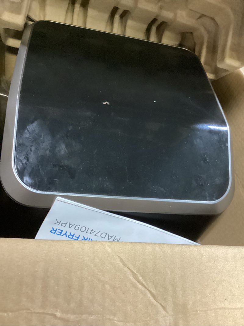 Condition photo showing As Is for midea heatxpress™ 7.8 qt. basket air fryer