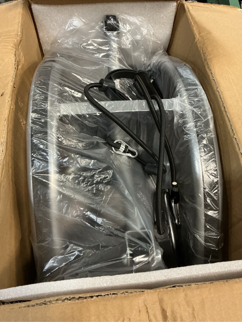 Condition photo showing Good Condition for low-impact rocking steppers for exercise at home with digital display & resistance bands and non-slip mat equipment for seniors & beginners,250lbs capacity black