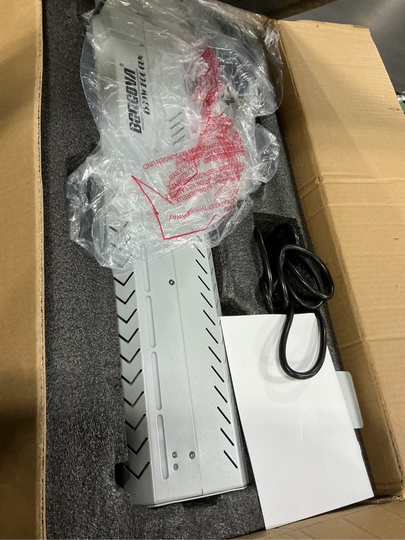 Condition photo showing Good Condition for Smoke Gun for Party, 1500W Handheld Fog Machine Cannon with Color - Changing Lights, Perfect for Spooky Halloween, Stage Shows and Club Night Gray