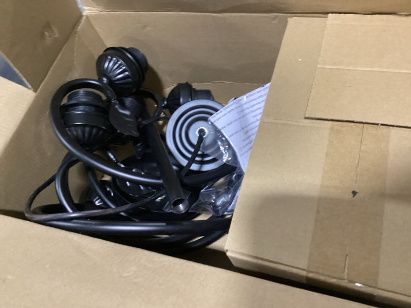 Condition photo showing Good Condition for 5-Light Black Chandelier, Farmhouse Dining Room Light Fixture with Opal Glass Shade, Modern Chandelier for Dining Room Over Table, Height Adjustable Hanging Lighting Fixture for Kitchen Island Foyer