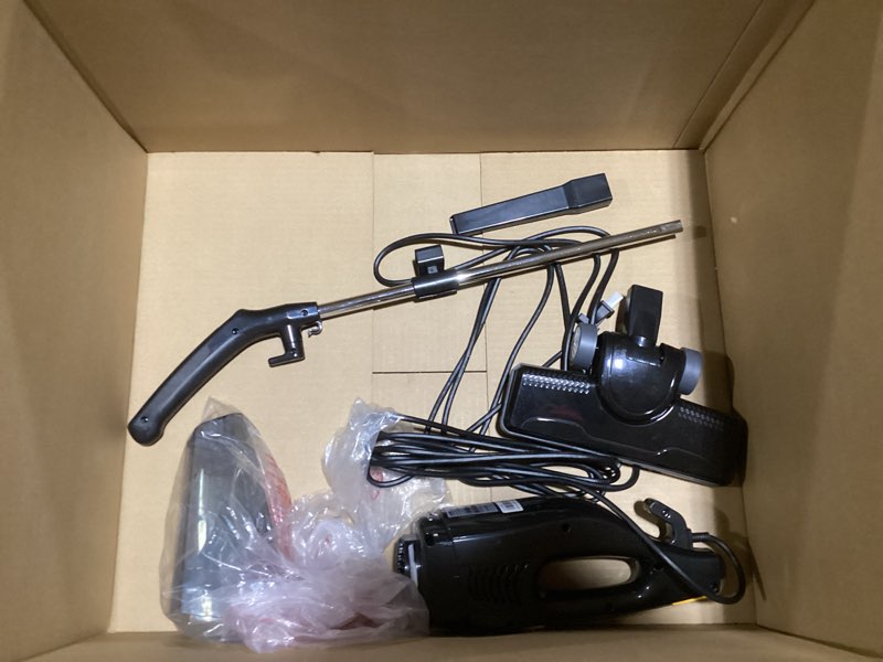 Condition photo showing As Is for Eureka Blaze Stick Vacuum Cleaner, Powerful Suction 3-in-1 Small Handheld Vac with Filter for Hard Floor Lightweight Upright Home Pet Hair, Dark Black