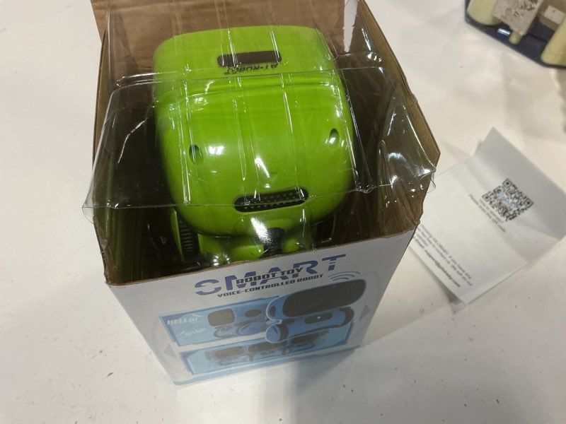 Condition photo showing New/Like New for GILOBABY Interactive Talking Robot for Boys, Smart Toy with Touch Sensor & Voice Control, Record & Repeat Mode, Dancing, Singing, Educational Gift for 3 4 5 6 7 Year Old Kids (Green)