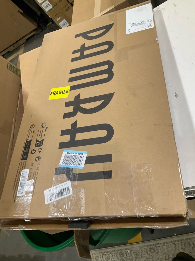 pamray 40 inch l shaped computer desk with reversible side storage shelves, small corner desk for sm