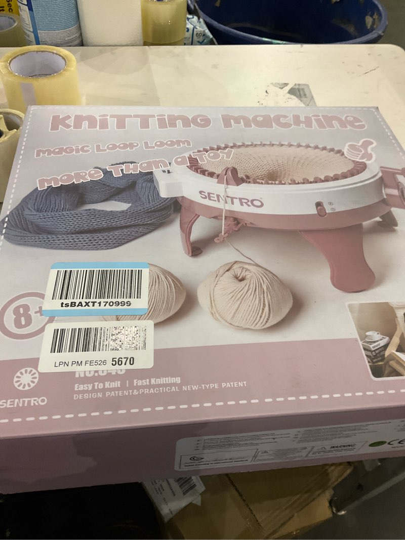 Condition photo showing New/Like New for Knitting machine