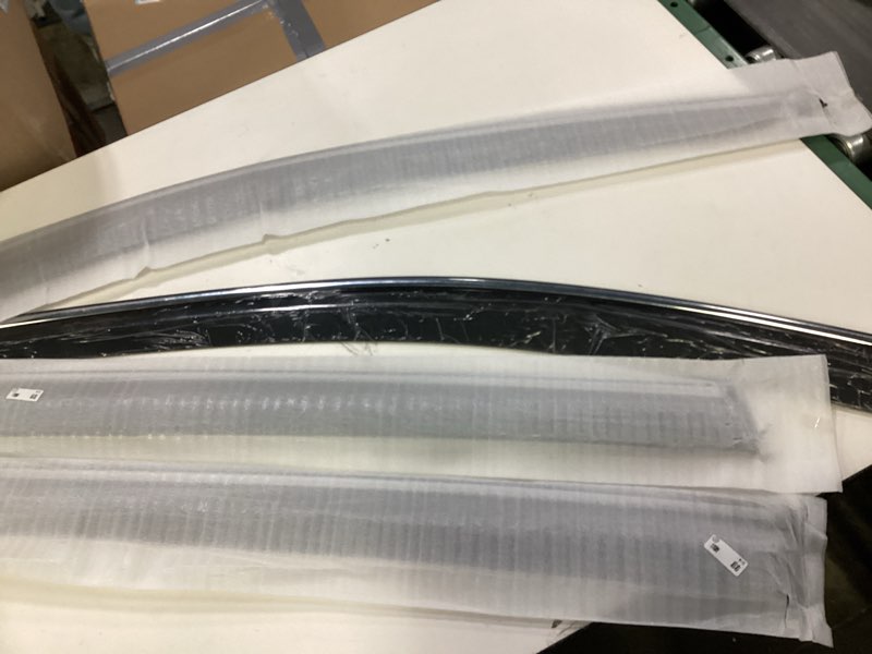 Condition photo showing As Is for Nilight Window Rain Guards Smoke Tint, Car Window Shade for Rain/Snow, Reduce Wind Noise, Car Wash Safe 