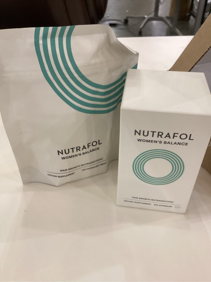 nutrafol women’s balance hair growth nutraceutical 120 capsules