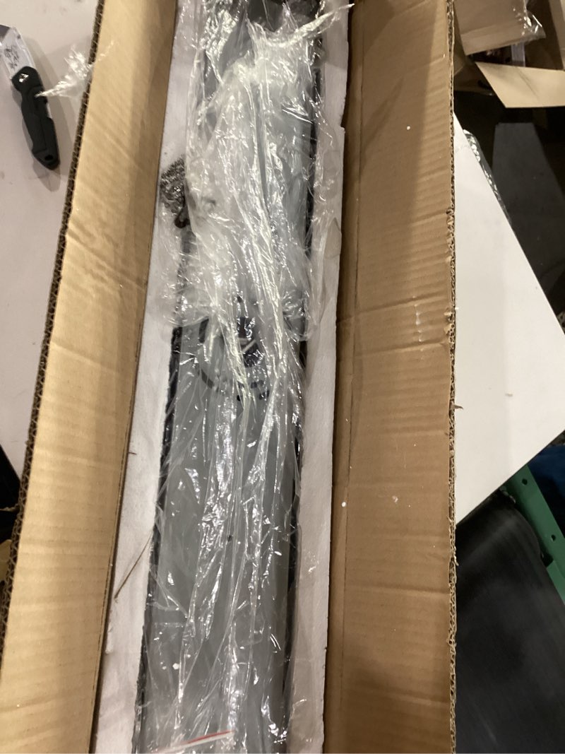 Condition photo showing Good Condition for VOLISUN Crystal Vanity Lights for Bathroom, 4 Light Bathroom Vanity Light, Modern Matte Black Bathroom Light Over Mirror, Black Bathroom Light Fixtures-UL Certificated(Exclude Bulb) Black 4 Light