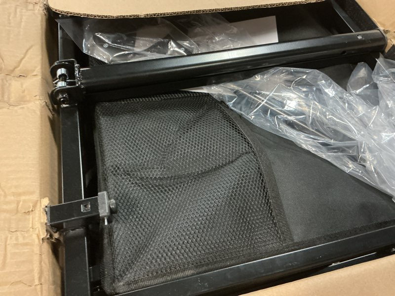 Condition photo showing As Is for wagons carts foldable collapsible foldable extended wagon with brakes, 500lbs weight capacity, heavy duty folding utility garden cart with big all-terrain beach wheels & drink holders green