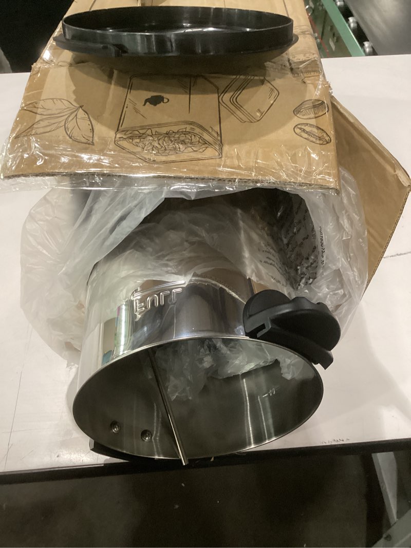Condition photo showing Good Condition for damages to box elite gourmet ccm040 stainless steel 40 cup coffee urn removable filter for easy cleanup, two way dispenser with cool-touch handles electric coffee maker urn, stainless steel