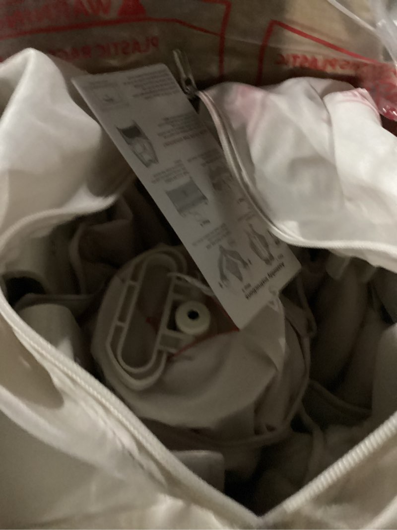 Condition photo showing Good Condition for 4 in 1 Baby Bassinet, Pack and Play, Bedside Crib Sleeper, Diaper Changer - Comes with Mattress, Mosquito Net, Bottom Storage and Toy Bar for Newborn to Toddles Beige