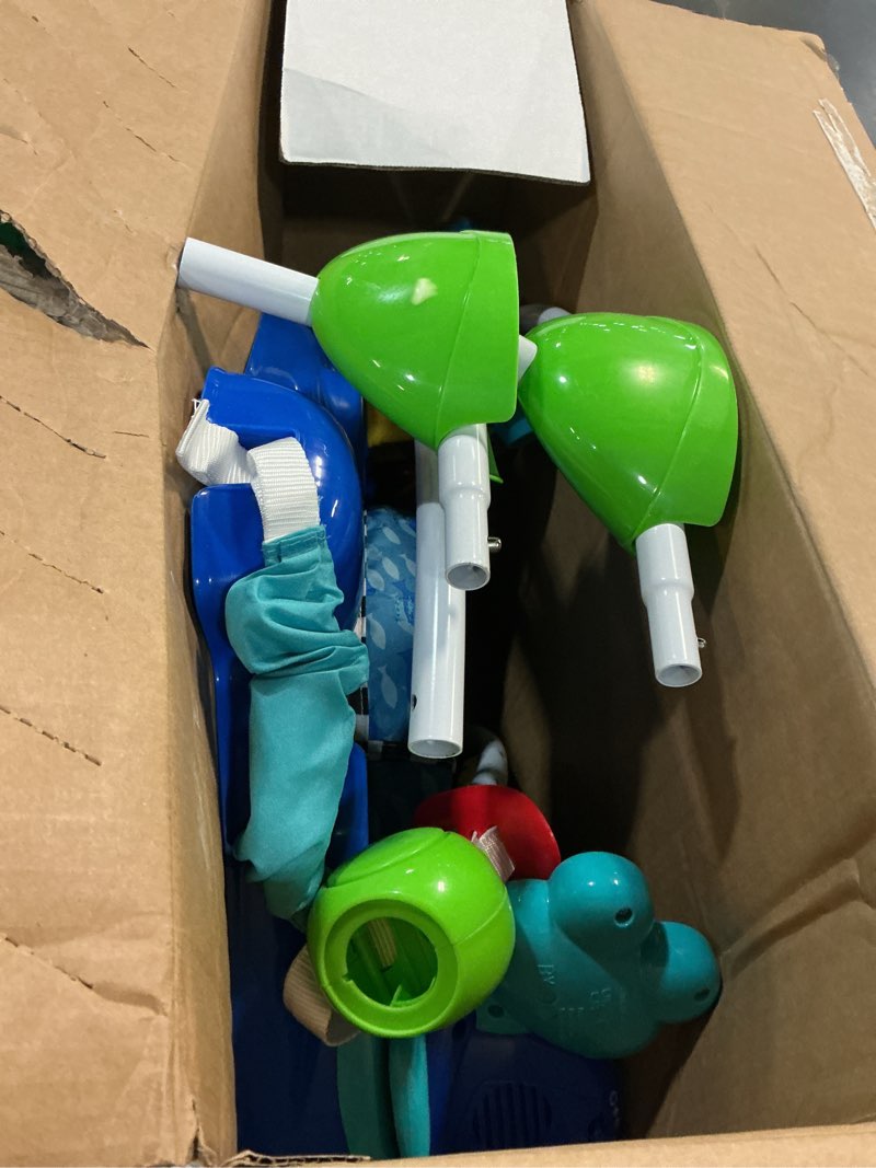 Condition photo showing Good Condition for baby einstein neptune's ocean discovery activity baby jumper activity center, ages 6 months +, max weight 25 lbs., unisex