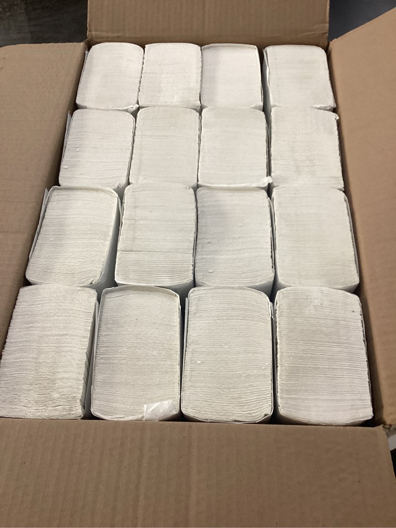 Condition photo showing New/Like New for Georgia Pacific Professional Blue Select Multi-Fold 2 Ply Paper Towel  9 1/5 x 9 2/5  White 125/PK  16 PK/CT -GPC21000