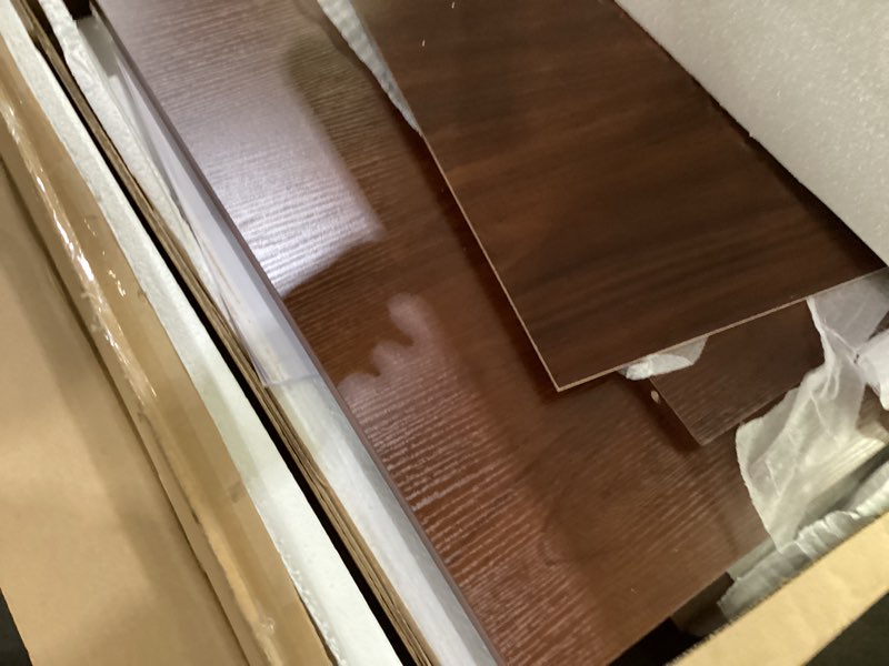 Condition photo showing Good Condition for rolanstar coffee table, lift top coffee table with drawers and hidden compartment, retro central table with wooden lift tabletop, for living room,espresso