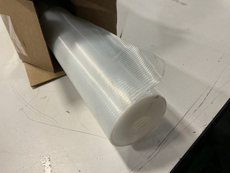 Condition photo showing New/Like New for Hersvin Shelf Liners 36 in x 20 ft EVA Drawer Mats, Non-Adhesive Cupboard Protector, Kitchen Cabinet Lining Fridge Liner (Clear Stripe, 91.5x610cm) Clear Stripe 36"W x 240"L