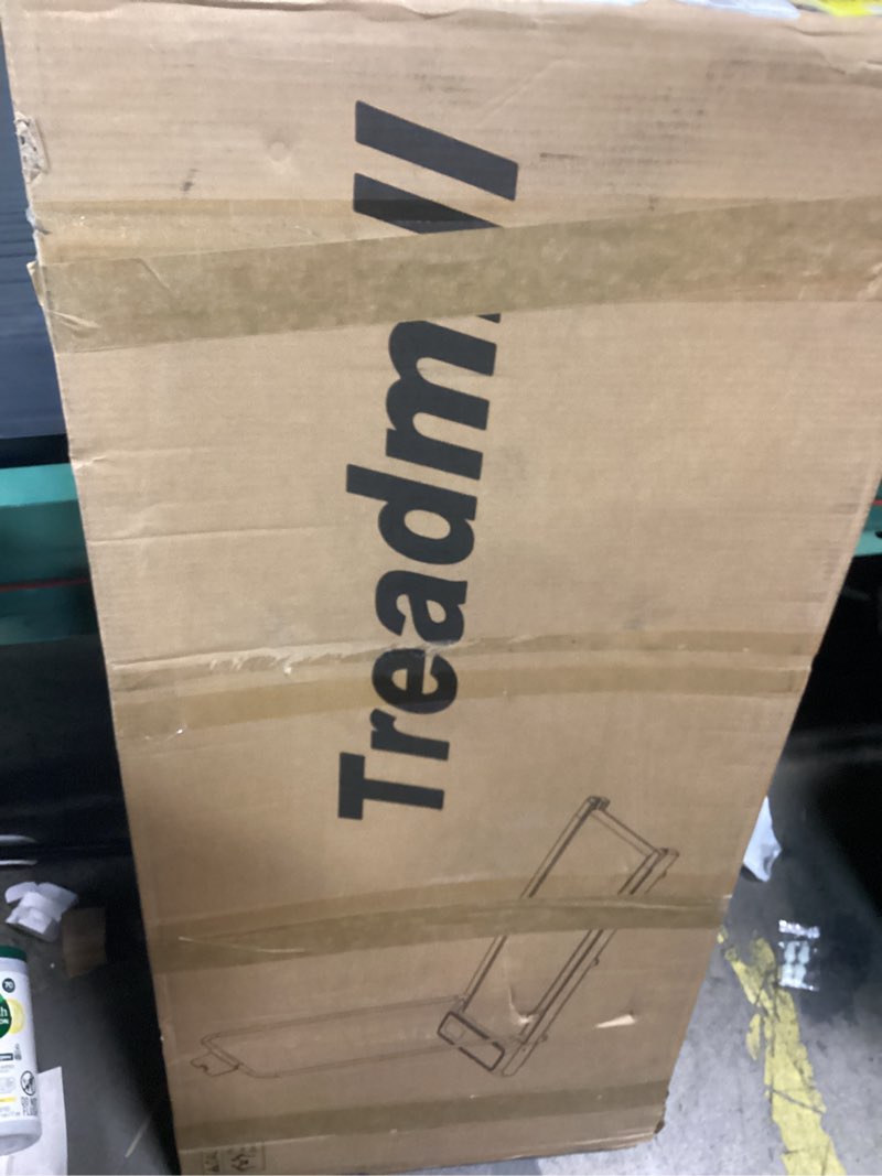 Condition photo showing As Is for Sperax Walking Treadmill Pad with APP, 3 in 1 Under Desk Treadmill, 400W Low Noise Walking Vibration Pad with Remote Control,Portable Treadmills for Home Office