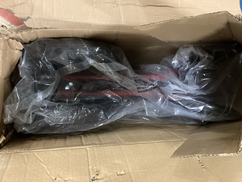 Condition photo showing Good Condition for Medline Lightweight Foldable Transport Wheelchair with Handbrakes and 12-Inch Wheels, Red Frame, Bla