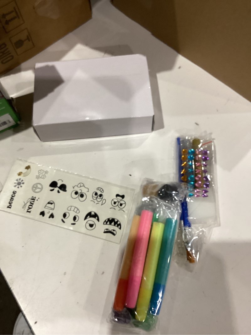 Condition photo showing Good Condition for Rock Painting Kit- Glow in The Dark Rock Kit, Arts and Crafts for Kids Ages 6-12, Art Supplies Toy , Kids Craft Paint Kits, Arts & Crafts for Boys Girls Birthday Party Gift Toy