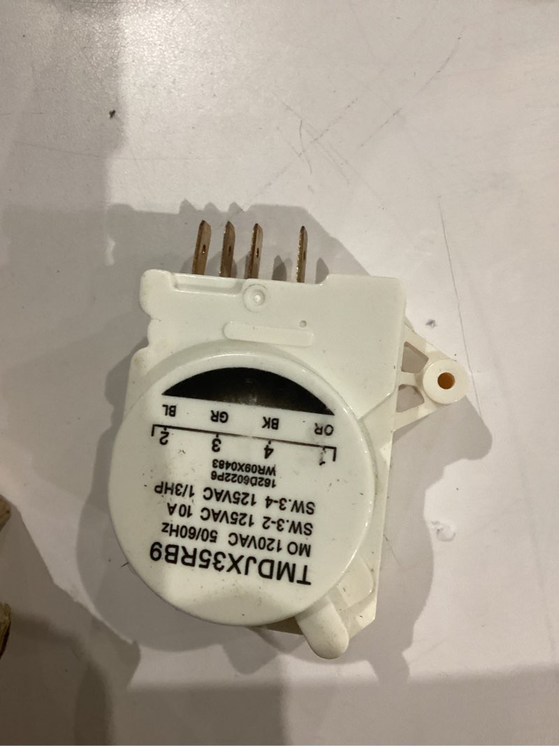 Urnqowuy WR09X0520 Refrigerator Defrost Timer Control Fits for GE Refrigerators TBX CTX MTX CTH MTH 