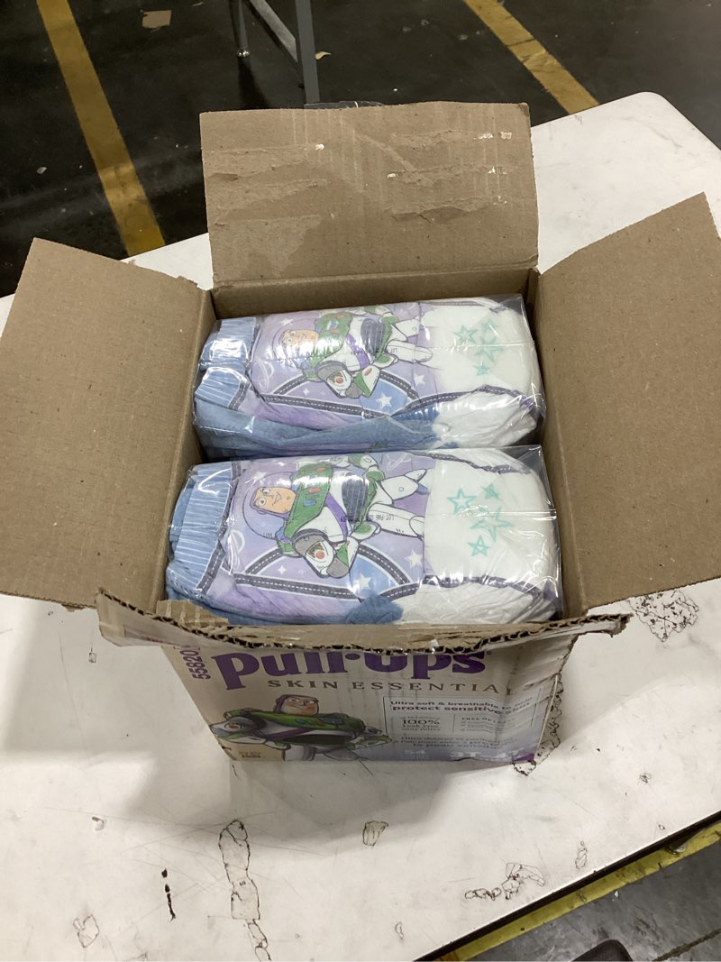 Pull-Ups Boys' Skin Essentials Potty Training Pants, Training Underwear, 3T-4T (32-40 lbs), 54 Ct