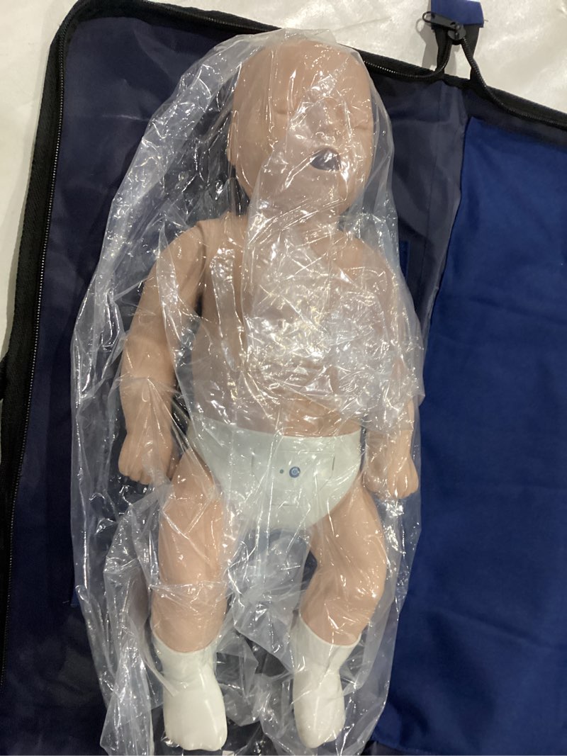Condition photo showing New/Like New for Prestan Infant CPR Training Manikin with Rate Monitor, Medium Skin, MCR Medical