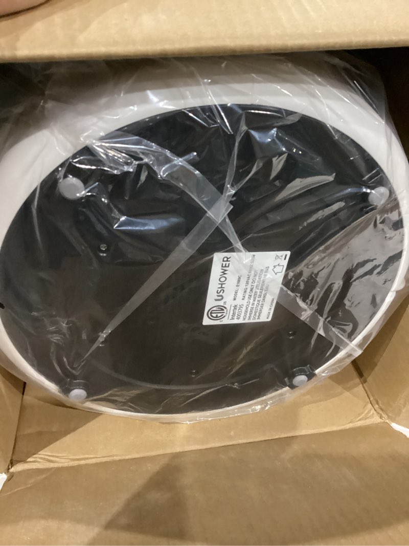 Condition photo showing Good Condition for ushower towel warmers for bathroom, 20l large towel warmer bucket for spa, lcd screen display time, temperature, auto shut-off towel heater fits two 40"x70" oversized towels, blankets, bathrobes, pj’s white & black plus