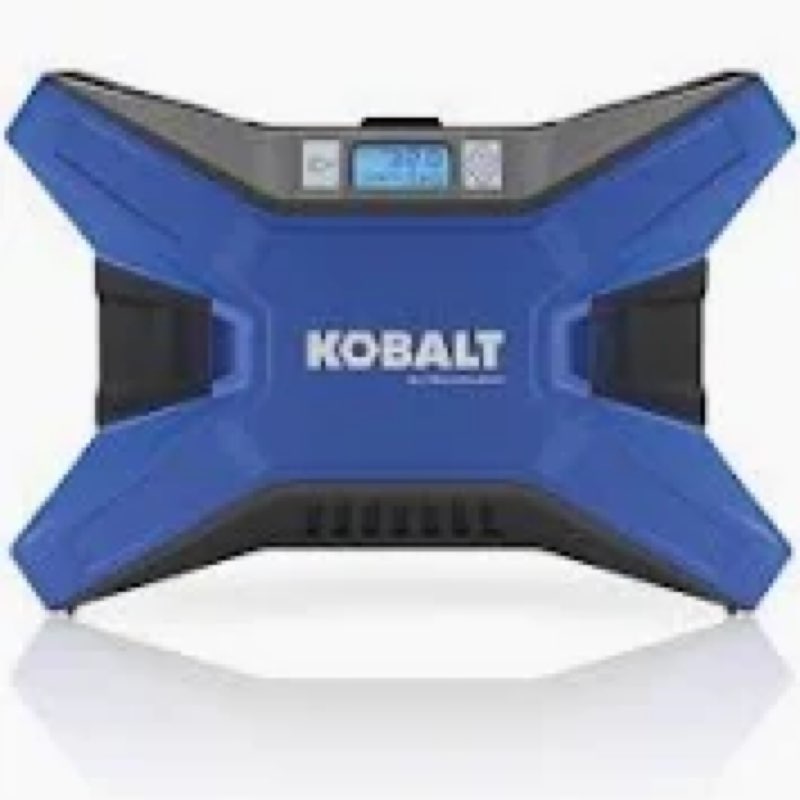 Kobalt Air Inflator (Power Source: Car/Electric ) in Blue | KLDP1