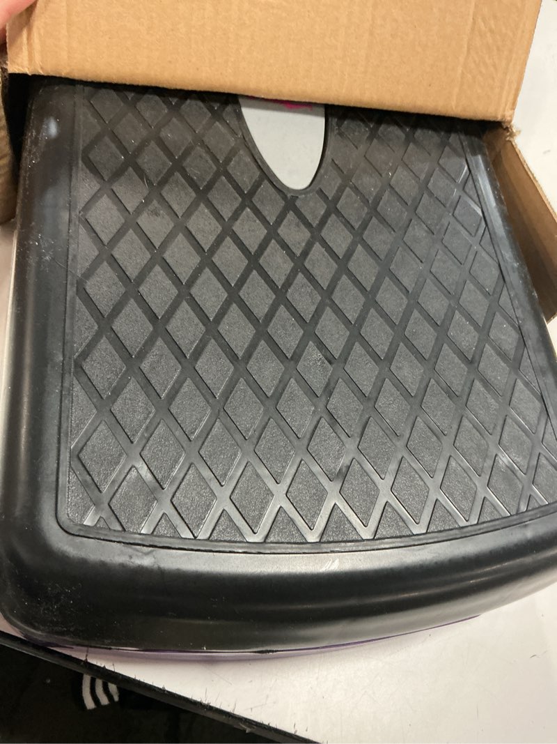 Condition photo showing As Is for tone fitness compact aerobic step platform | exercise step black/purple