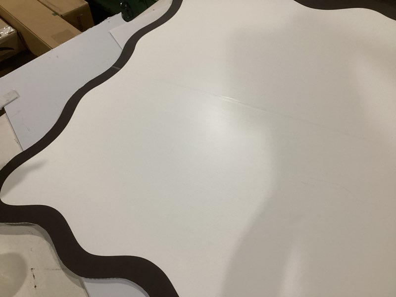 Condition photo showing As Is for leinuosen 6ft espresso martini birthday cardboard a tini bit older party cardboard cutouts birthday party cutout stand decor for a baby is brewing baby bridal shower supplies brown