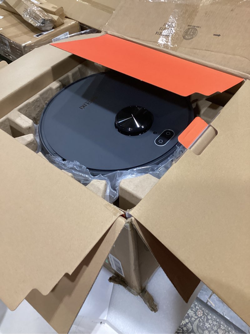 Condition photo showing Good Condition for robot vacuum and mop combo, robotic vacuums cleaner with lidar navigation, smart mapping, strong suction, with wifi/app/alexa/voice control, obstacle avoidance, for home, wood/hard floors, pet hair