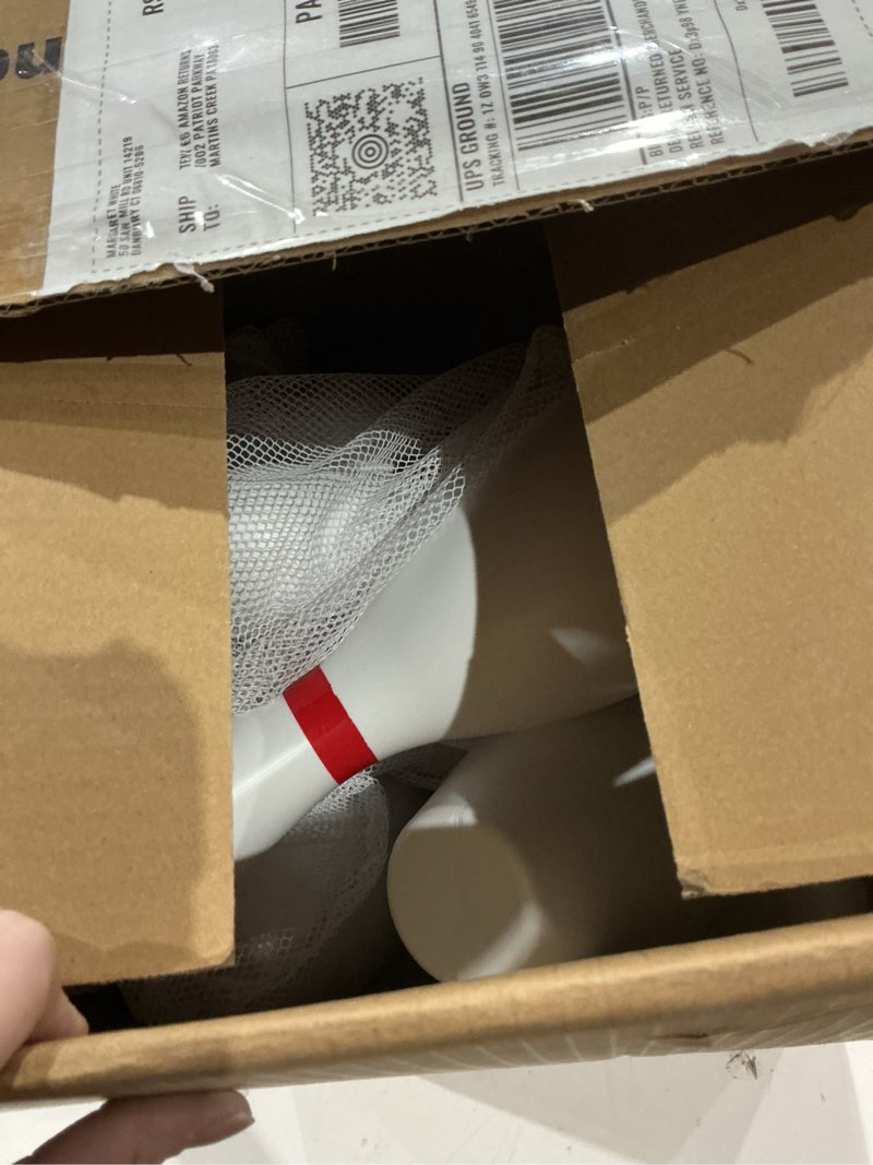 Condition photo showing Good Condition for champion sportsweighted foam bowling pin set 10 pin set (ball sold separately) white