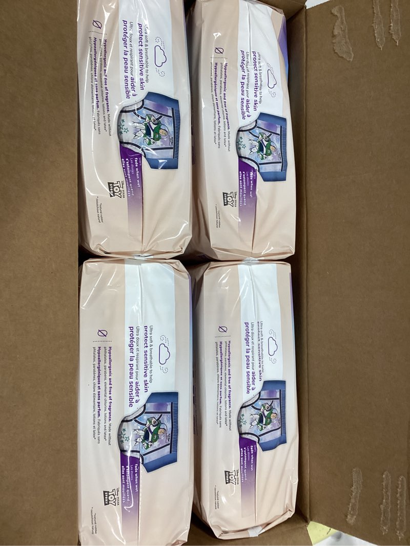 Condition photo showing New/Like New for Pull-Ups Boys' Skin Essentials Potty Training Pants, Training Underwear, 2T-3T (16-34 lbs), 124 Ct (4 Packs of 31) 2T-3T 124