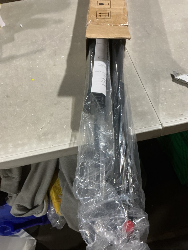 Condition photo showing Good Condition for amazon basics high boardroom height adjustable flipchart whiteboard and display easel stand for paper pads and signage, portable, collapsible telescope tripod, 37 x 18 x 28 in, black heavy duty board easel