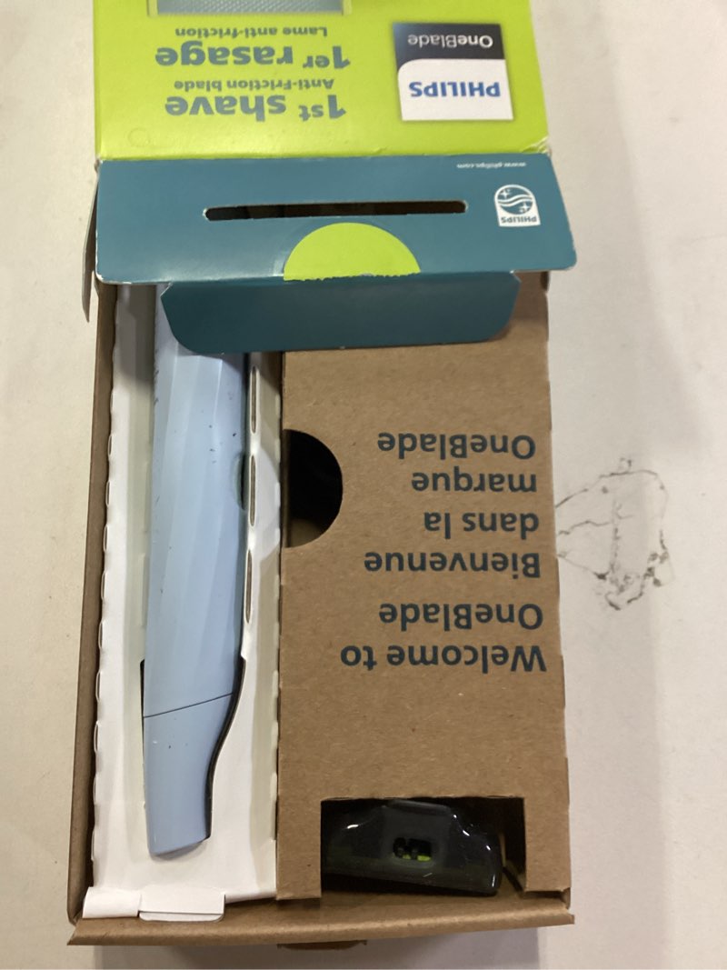 Condition photo showing As Is for Philips OneBlade First Shave, Teen Hybrid Electric Shaving System, QP1324/20 First Shave Handle