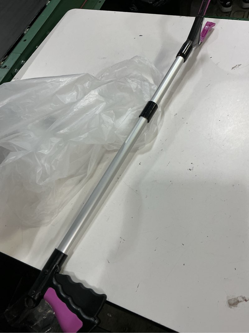 Condition photo showing Good Condition for fitplus 2025 upgrade powergrip t9, grabber reacher tool, wide jaw, foldable, steel cable, with 96 grip points for firm grip, 32" with magnet (pink, 32 inch) 32 inch (pack of 1) pink