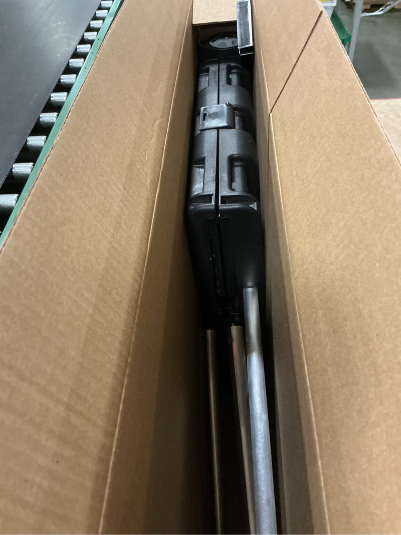 Condition photo showing As Is for Olympia Tools 85-010 Grand Pack-N-Roll Portable Tools Carrier with Telescopic Handle, 80 Lb. Load Capacity, Black 80LB Black