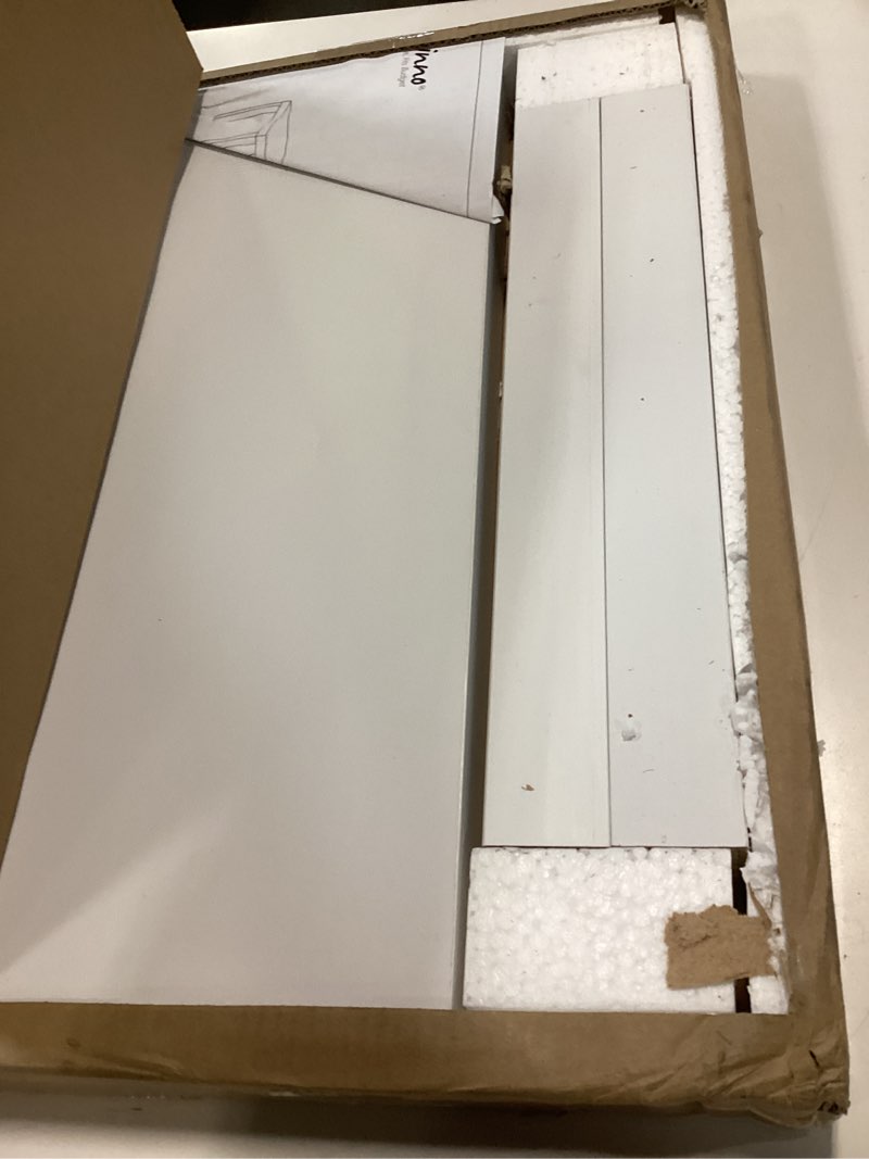 Condition photo showing Good Condition for Furinno Classic Square Parsons Side End Table, 1-Pack, White White Single