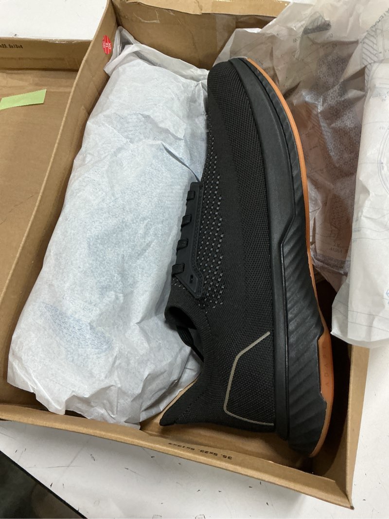 Condition photo showing New/Like New for Adapt Runners for Women and Mens Barefoot Minimalist Shoes – Wide Toe Box, Zero Drop Sole, Lightweight & Flexible, Perfect for Walking, Running and Everyday Comfort Black/Gum 13 Women/11.5 Men