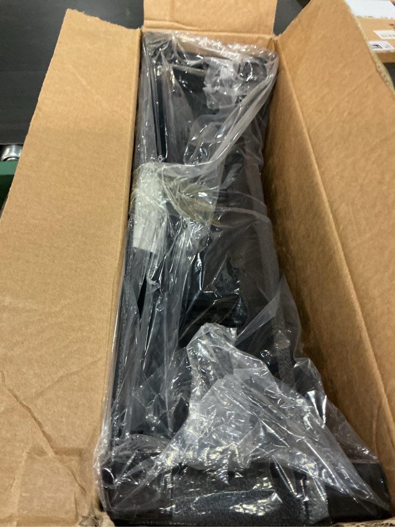 Condition photo showing Good Condition for sport beats stadium seats with back support bleacher chairs with back and cushion thick padded bleacher seats includes shoulder strap black 1pc regular - 17" w x 12" d x 16.5" h regular - 17"w x 12"d x 16.5"h black 1