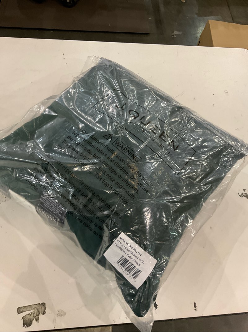 Five Queens Court Alice 18" Square Decorative Throw Pillow