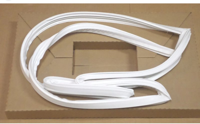 Replacement For Compatible With Fits WR18x34 for GE Refrigerator Fresh Food Door Gasket White AP2067923 PS296973
