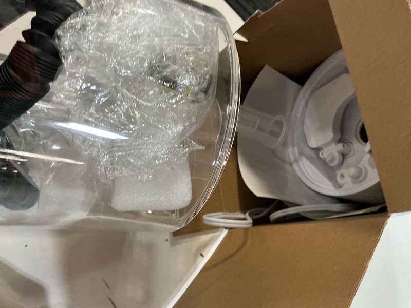 Condition photo showing As Is for coospider 4.2l top fill reptile humidifier, fogger mister for reptiles tank, terrariums humidifiers with extended hose/tube, reptile misting system for reptiles amphibians herps vivarium 4.2 liters