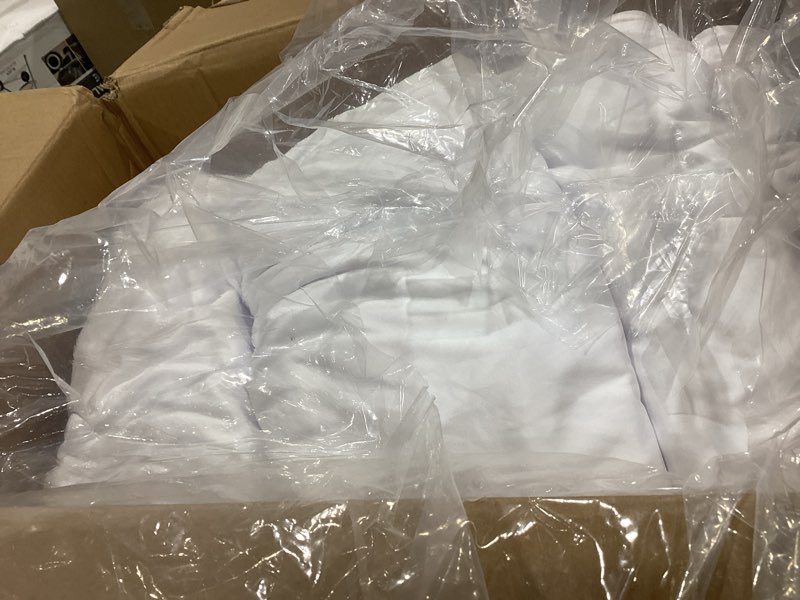 Condition photo showing Good Condition for 6 yards white tulle fabric pearl beaded tulle fabric for diy wedding dress bridal veil tablecloth birthday decor