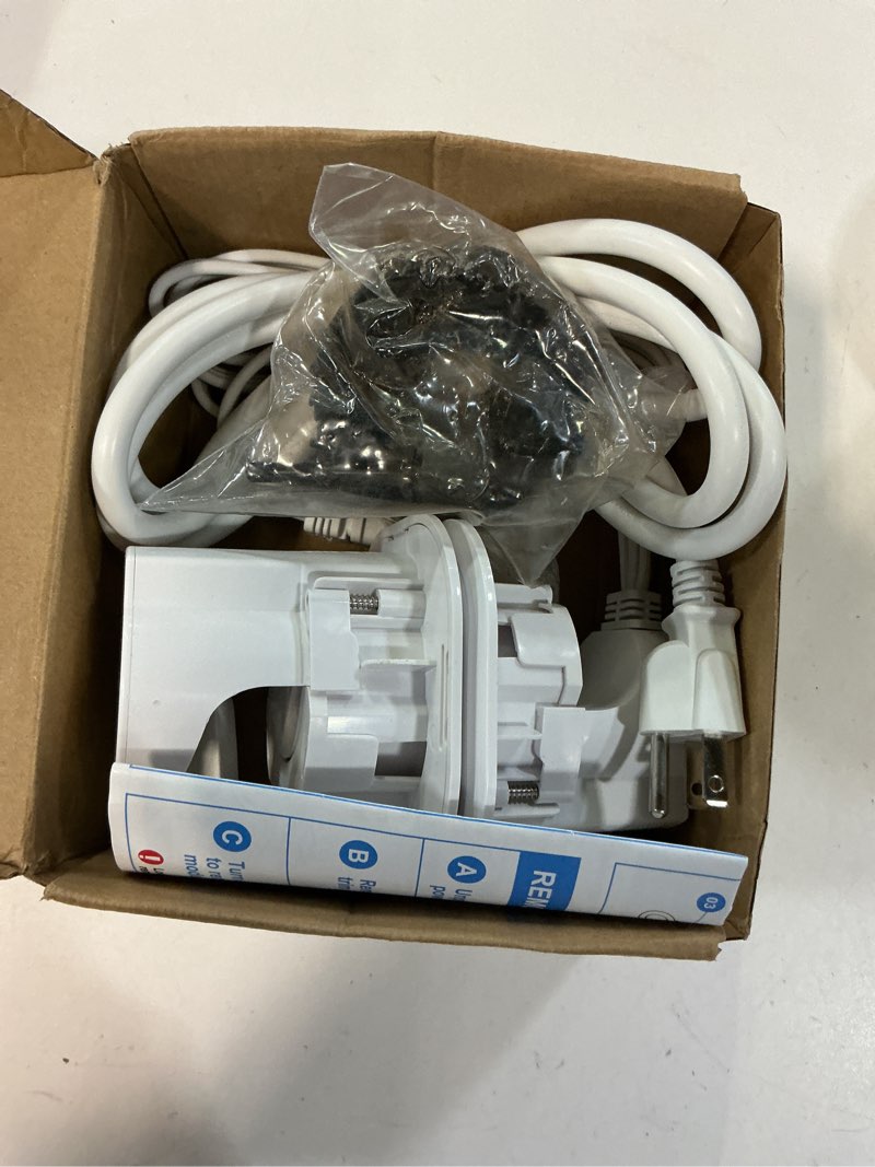 Condition photo showing Good Condition for in-Wall Cable Management Kit, TV Cord Hider for Wall Mounted TV, Hide TV Cords for Wall Mount TV, TV Outlet Wall Kit Includes Power & Low Voltage Cable Management with Hole Saw Drill Attachment