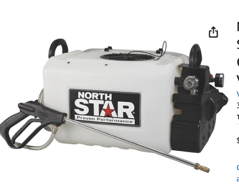 NorthStar ATV Spot Sprayer - 10-Gallon Capacity, 1.1 GPM, 12 Volt